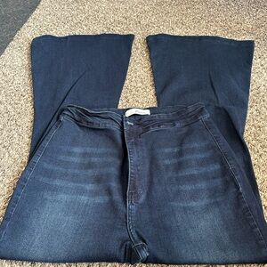 KanCan Dark Indigo Flare Jeans